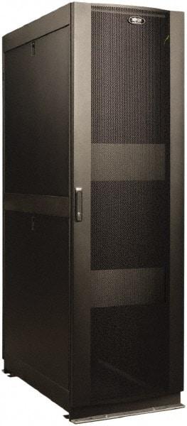 Tripp-Lite - 23.63" Overall Width x 42" Rack Height x 43" Overall Depth Data Cable Enclosure - 3,000 Lb Capacity, Black - A1 Tooling