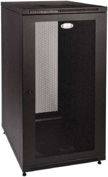 Tripp-Lite - 24.2" Overall Width x 24" Rack Height x 34.06" Overall Depth Data Cable Enclosure - 3,000 Lb Capacity, Black - A1 Tooling