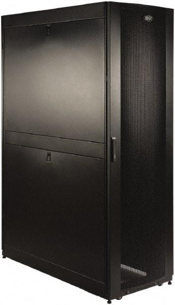 Tripp-Lite - 23.63" Overall Width x 42" Rack Height x 48" Overall Depth Data Cable Enclosure - 3,000 Lb Capacity, Black - A1 Tooling