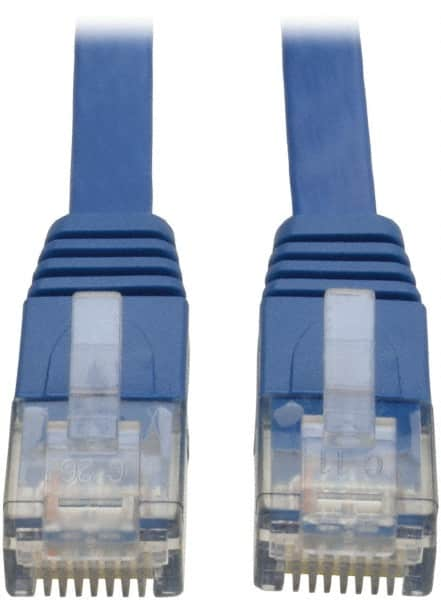 Tripp-Lite - Cat6, 24 AWG, 8 Wires, 550 MHz, Unshielded Network & Ethernet Cable - Blue, PVC, 25' OAL - A1 Tooling