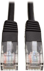 Tripp-Lite - Cat5e, 24 AWG, 8 Wires, 550 MHz, Unshielded Network & Ethernet Cable - Black, PVC, 50' OAL - A1 Tooling