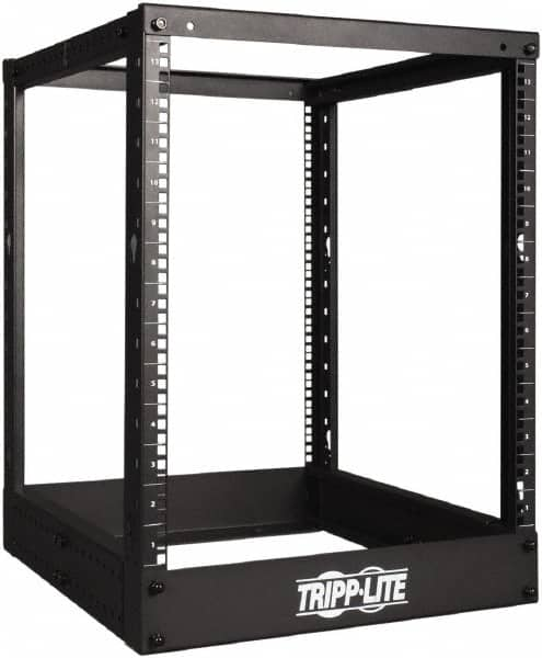 Tripp-Lite - Electrical Enclosure Steel Equipment Rack - For Use with Network Equipment, EIA-310-D Compliant/IEC 60297-3-100/RoHS Compliant, Includes Installation Guide & Mounting Hardware - A1 Tooling