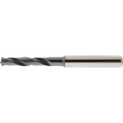 Accupro - 5mm 140° Spiral Flute Solid Carbide Screw Machine Drill Bit - A1 Tooling