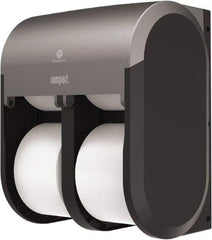 Georgia Pacific - Coreless Four Roll Plastic Toilet Tissue Dispenser - 11-3/4" Wide x 13-1/4" High x 6.9" Deep, Silver - A1 Tooling