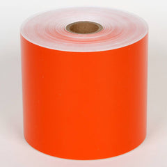 Cobra Systems - Labels, Ribbons & Tapes; Type: Vinyl Tape ; Color: Orange ; For Use With: VNM4PRO ; Width (Inch): 4 ; Length (Feet): 150 ; Material: Vinyl - Exact Industrial Supply