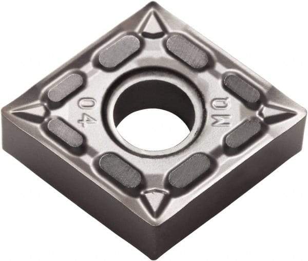 Kyocera - CNMG432 MQ Grade PR015S Carbide Turning Insert - Megacoat Hard Finish, 80° Diamond, 1/2" Inscr Circle, 3/16" Thick, 1/32" Corner Radius - A1 Tooling