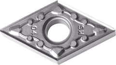 Kyocera - DNMG442 MS Grade PR015S Carbide Turning Insert - Megacoat Hard Finish, 55° Diamond, 1/2" Inscr Circle, 1/4" Thick, 1/32" Corner Radius - A1 Tooling