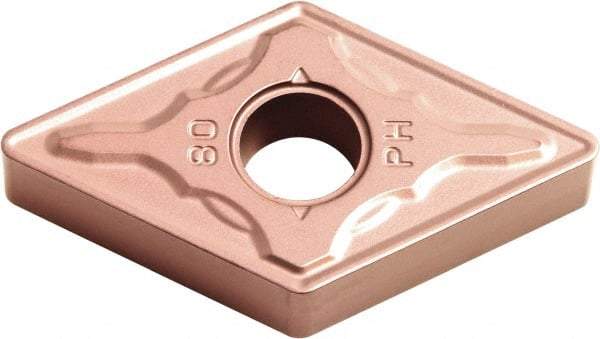 Kyocera - DNMG433 PH Grade CA315 Carbide Turning Insert - TiCN/Al2O3 Finish, 55° Diamond, 1/2" Inscr Circle, 3/16" Thick, 3/64" Corner Radius - A1 Tooling