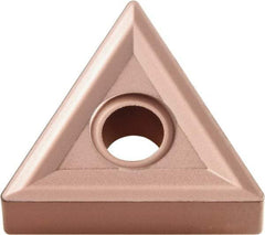 Kyocera - TNMG331 NONE Grade CA310 Carbide Turning Insert - TiCN/Al2O3 Finish, 60° Triangle, 3/8" Inscr Circle, 3/16" Thick, 1/64" Corner Radius - A1 Tooling