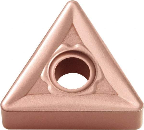 Kyocera - TNMG332 C Grade CA310 Carbide Turning Insert - TiCN/Al2O3 Finish, 60° Triangle, 3/8" Inscr Circle, 3/16" Thick, 1/32" Corner Radius - A1 Tooling