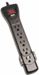 Tripp-Lite - 7 Outlets, 120 VAC15 Amps, 7' Cord, Power Outlet Strip - Floor, Keyhole Mount, 5-15 NEMA Configuration, 10.3" Strip - A1 Tooling