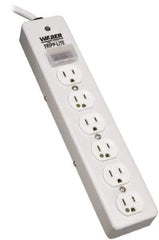 Tripp-Lite - 6 Outlets, 120 VAC15 Amps, 10' Cord, Power Outlet Strip - Floor, Keyhole Mount, 5-15 NEMA Configuration, 2-1/2" Strip - A1 Tooling