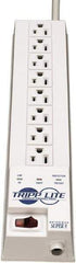 Tripp-Lite - 8 Outlets, 120 VAC15 Amps, 8' Cord, Power Outlet Strip - Floor, Keyhole Mount, 5-15 NEMA Configuration, 1-3/4" Strip - A1 Tooling