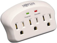 Tripp-Lite - 3 Outlets, 120 VAC15 Amps, Power Outlet Strip - Floor, Keyhole Mount, 5-15 NEMA Configuration, 2.1" Strip - A1 Tooling