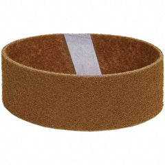 Norton - 3" Wide x 24" OAL, Aluminum Oxide Abrasive Belt - Aluminum Oxide, Coarse, Nonwoven, Y Weighted Cloth Backing - A1 Tooling