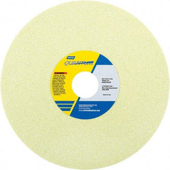 Norton - 8" Diam x 1-1/4" Hole x 1/2" Thick, I Hardness, 46 Grit Surface Grinding Wheel - Ceramic, Type 1, Coarse Grade, 3,105 Max RPM - A1 Tooling