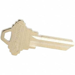 Schlage - Schlage "C" Keyway Blank Brass Key Blank - Exact Industrial Supply