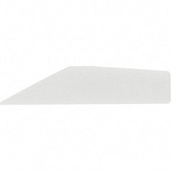 Noga - T80 Bi-Directional Ceramic Deburring Scraper Blade - Flat Blade Cross Section - A1 Tooling