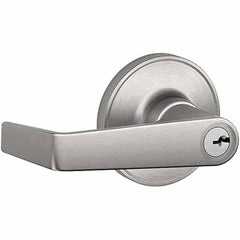 Schlage - Entry Lever Lockset for 1-3/4" Thick Doors - Exact Industrial Supply