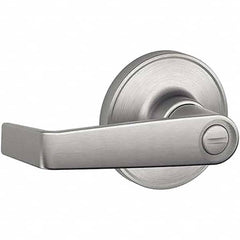 Schlage - Privacy Lever Lockset for 1-3/4" Thick Doors - Exact Industrial Supply