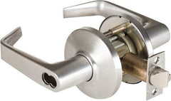 Stanley - Grade 1 Institution Lever Lockset - 2-3/4" Back Set, Zinc, Satin Chrome Finish - A1 Tooling