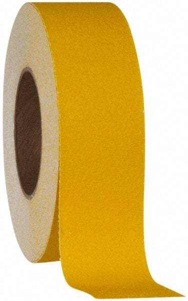 NMC - Yellow Solid Color Anti-Slip Vinyl Tape - 2" Wide x 60' Long x 0.02" Thick, General Traffic - A1 Tooling