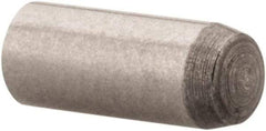 Made in USA - 2mm Diam x 5mm Pin Length 416 Stainless Steel Precision Dowel Pin - C 36-42 Hardness, 1 Beveled & 1 Rounded End - A1 Tooling