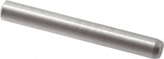 Made in USA - 2.5mm Diam x 20mm Pin Length 416 Stainless Steel Precision Dowel Pin - C 36-42 Hardness, 1 Beveled & 1 Rounded End - A1 Tooling