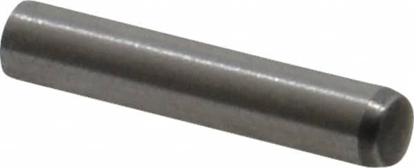 Made in USA - 3mm Diam x 16mm Pin Length 416 Stainless Steel Precision Dowel Pin - C 36-42 Hardness, 1 Beveled & 1 Rounded End - A1 Tooling