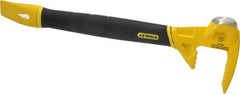 Stanley - 15" OAL Functional Utility Bar - 5" Tip Width, Forged Steel - A1 Tooling