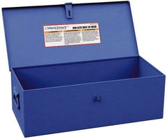 Value Collection - 28-5/16" Wide x 12-3/8" Deep x 11-1/8" High Job Site Welder's Box - Steel, Blue - A1 Tooling