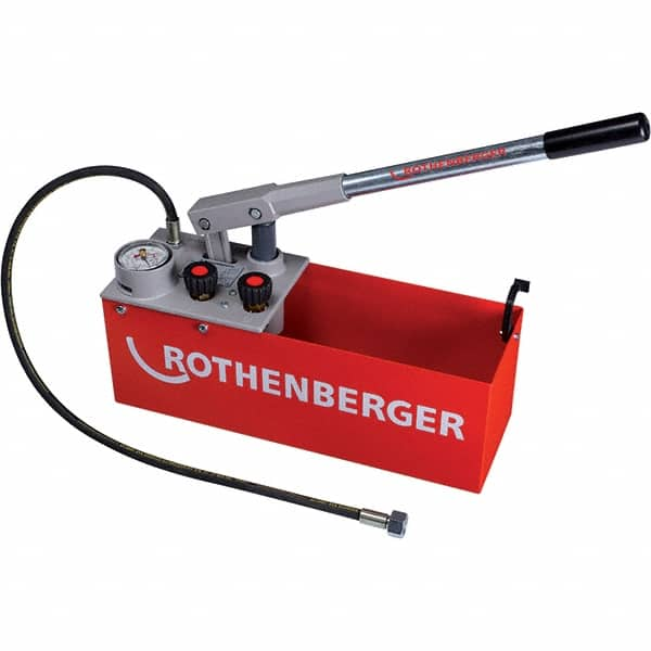 Rothenberger - Pressure, Cooling & Fuel System Test Kits Type: Pressure Pump Applications: Water Lines; Leak Testing; Compression Testing - A1 Tooling