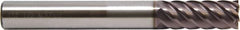 M.A. Ford - 5/8", 6 Flute, Single End, Solid Carbide, 0.06" Corner Radius End Mill - 6" OAL, 45° Helix, Right Hand Flute, 1-9/16" LOC, Right Hand Cut - A1 Tooling