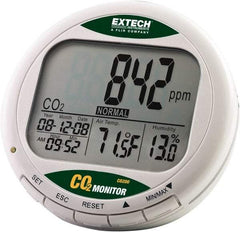 Extech - -14 to 140°F, 0 to 99.9% Humidity Range, Air Quality Monitor - A1 Tooling