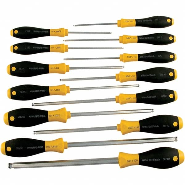 Wiha - 13 Piece Ball Hex Screwdriver Set - Comes in Box - A1 Tooling