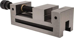 Gibraltar - 3-15/16" Jaw Width, 5" Jaw Opening Capacity, 1.7" Jaw Height, Toolmaker's Vise - Flat Jaw, 0.0002" Parallelism, 0.0003" Squareness, 10" OAL x 3.7" OAH - A1 Tooling