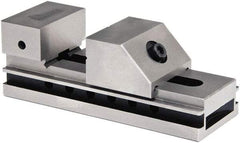 Gibraltar - 1-31/32" Jaw Width, 2-1/2" Jaw Opening Capacity, 1" Jaw Height, Toolmaker's Vise - Flat Jaw, 0.0002" Parallelism, 0.0003" Squareness, 5-1/2" OAL x 2" OAH - A1 Tooling