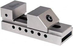 Gibraltar - 2" Jaw Width, 2-3/8" Jaw Opening Capacity, 2-9/16" Jaw Height, Toolmaker's Vise - Flat Jaw, 0.00012" Parallelism, 0.0002" Squareness, 5-1/2" OAL x 1-31/32" OAH - A1 Tooling