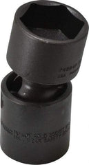 Proto - 1/2" Drive 1-1/16" Standard Universal Impact Socket - 6 Points, 3" OAL - A1 Tooling