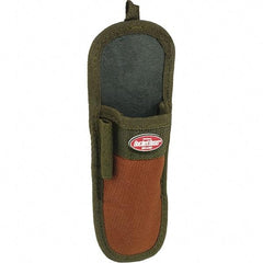 Bucket Boss - 1 Pocket Knife Holster - Polyester, Brown & Green - A1 Tooling