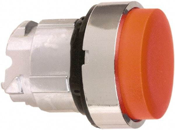 Schneider Electric - 22mm Mount Hole, Extended Straight, Pushbutton Switch Only - Round, Red Pushbutton, Nonilluminated, Momentary (MO) - A1 Tooling