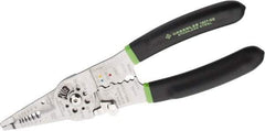 Greenlee - 18 AWG Solid, 20 AWG Stranded Max Capacity Wire Stripper/Crimper - 9" OAL, Cushion Grip Handle - A1 Tooling