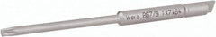 Wera - 4mm Drive, Torx Precision Screwdriver Bit - 2-1/2" OAL - A1 Tooling