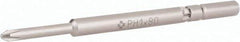 Wera - 5mm Drive, #1 Phillips Screwdriver Bit - 3-1/8" OAL - A1 Tooling