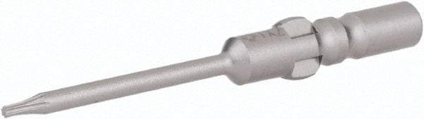 Wera - 4mm Drive, Torx Precision Screwdriver Bit - 1-9/16" OAL - A1 Tooling