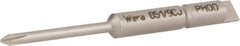 Wera - 4mm Drive #00 Point Precision Phillips Bit - A1 Tooling