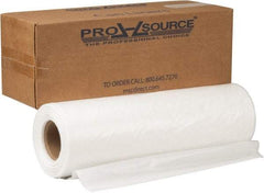 PRO-SOURCE - 1.8 mil Thick, Heavy-Duty Trash Bags - Hexene Resins, Roll Dispenser, 38" Wide x 63" High, Clear - A1 Tooling