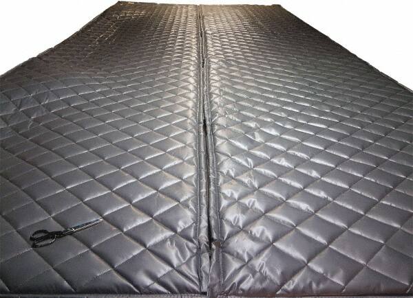 Singer Safety - 25' Long x 48" Wide, Fiberglass Roll - ASTM E-84 Specification, Metallic Gray - A1 Tooling