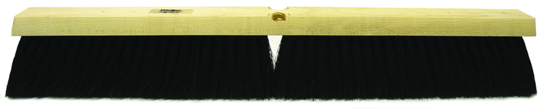 24" Black Tampico Coarse Sweeping - Broom Without Handle - A1 Tooling