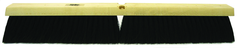 24" Black Tampico Coarse Sweeping - Broom Without Handle - A1 Tooling